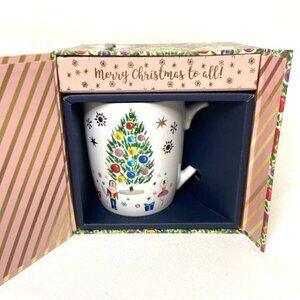 Peppermint & Pine‎ Mug & Music Box Set We Wish You a Merry Christmas Santa Gift